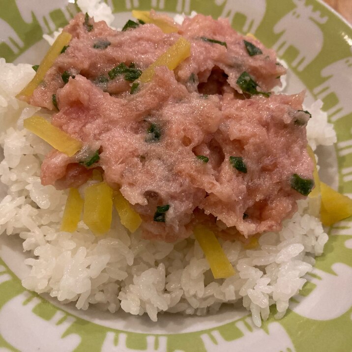 ねぎたく丼